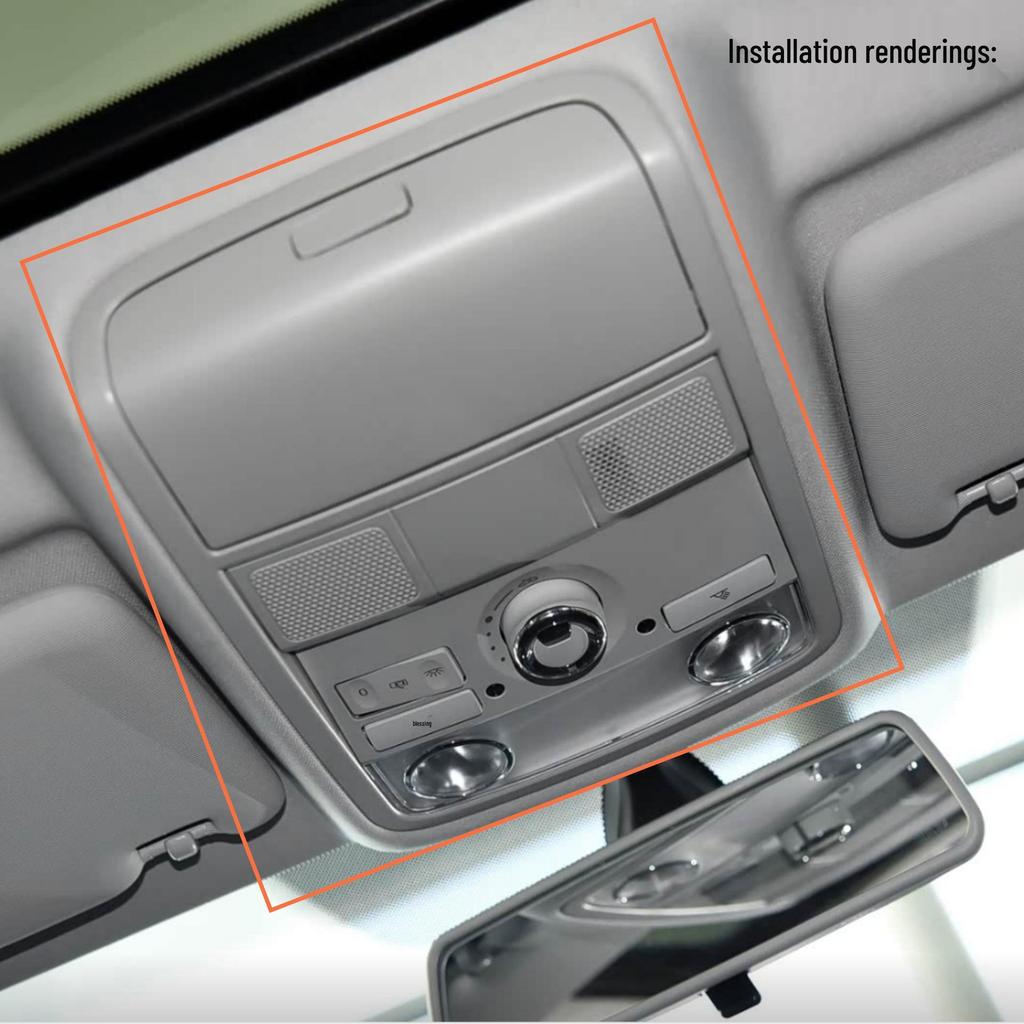 Volkswagen Passat Sagitar Jetta Dach Sonnenbrillen Aufbewahrungsbox 56D 868 837