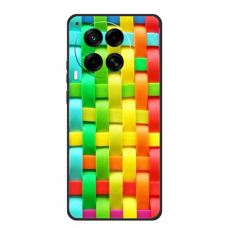 6.78" For Tecno Camon 30 Case Fashion Marble Black Silicone Soft TPU Back Cover Cases For Tecno Camon 30 5G Premier Phone Case