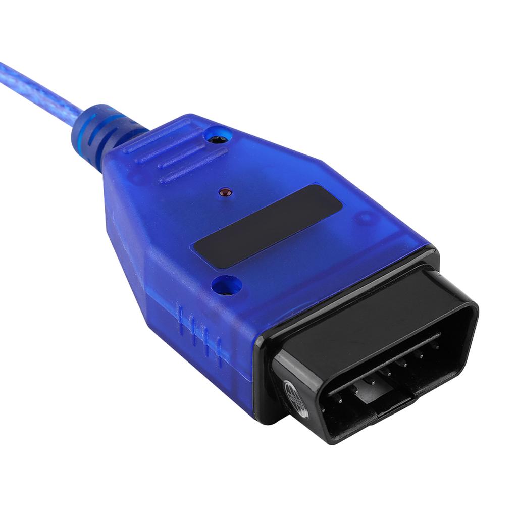 Car OBD2 USB Cable Scanner Scan Tool for KKL 409.1 Blue