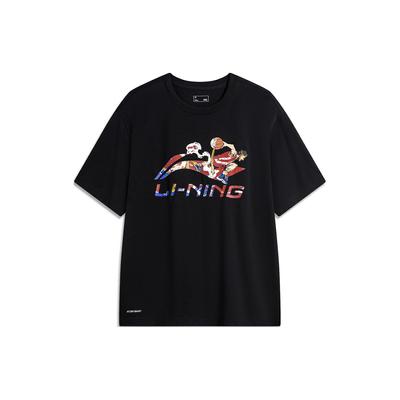 Herbal Tea T-Shirt Casual Sports Crew Neck Pullover Printed Letter Drop Shoulder Short Sleeve Men Tops Black AHSU673-1