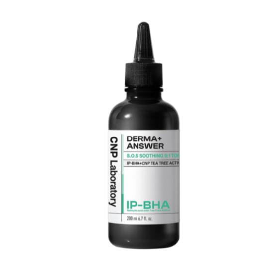 CNP Derma Answer SOS Успокаивающий ампульный тонер – Интенсивный успокаивающий и увлажняющий уход (200мл) SOS Soothing Ampoule Toner