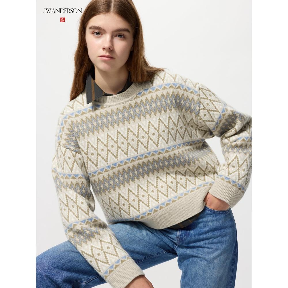 Uniqlo Fair Eye Crewneck Sweater