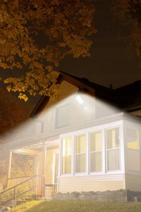Large Outdoor Solar Led Street Lamp Powerful 600W Lantern Sensor