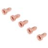 5PCS 9‑8233 Nozzle Tips Brass Cutting Torch Tip Replacement Plasma Cutter Consumables for SL60 SL100