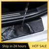 Car Sticker 2025 Hot 1/4/5Pcs Car Door Sill Scuff Plate Decor Carbon Fiber Sticker For Skoda Kodiaq Fabia Superb Yeti Octavia En