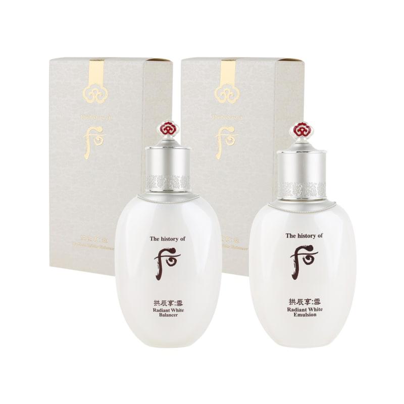 The Whoo Gongjinhyang Seol Whitening 2-piece set (skin + lotion)