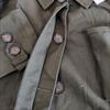 Women Windbreake Fashion Spring Classics Women's Loose Coat Casual Long Cargo Trench Jacket Oversized