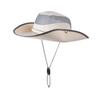 Spring and summer big brim sun hat men and women outdoor mountaineering fishing sun protection hat quick drying waterproof breathable bucket hat