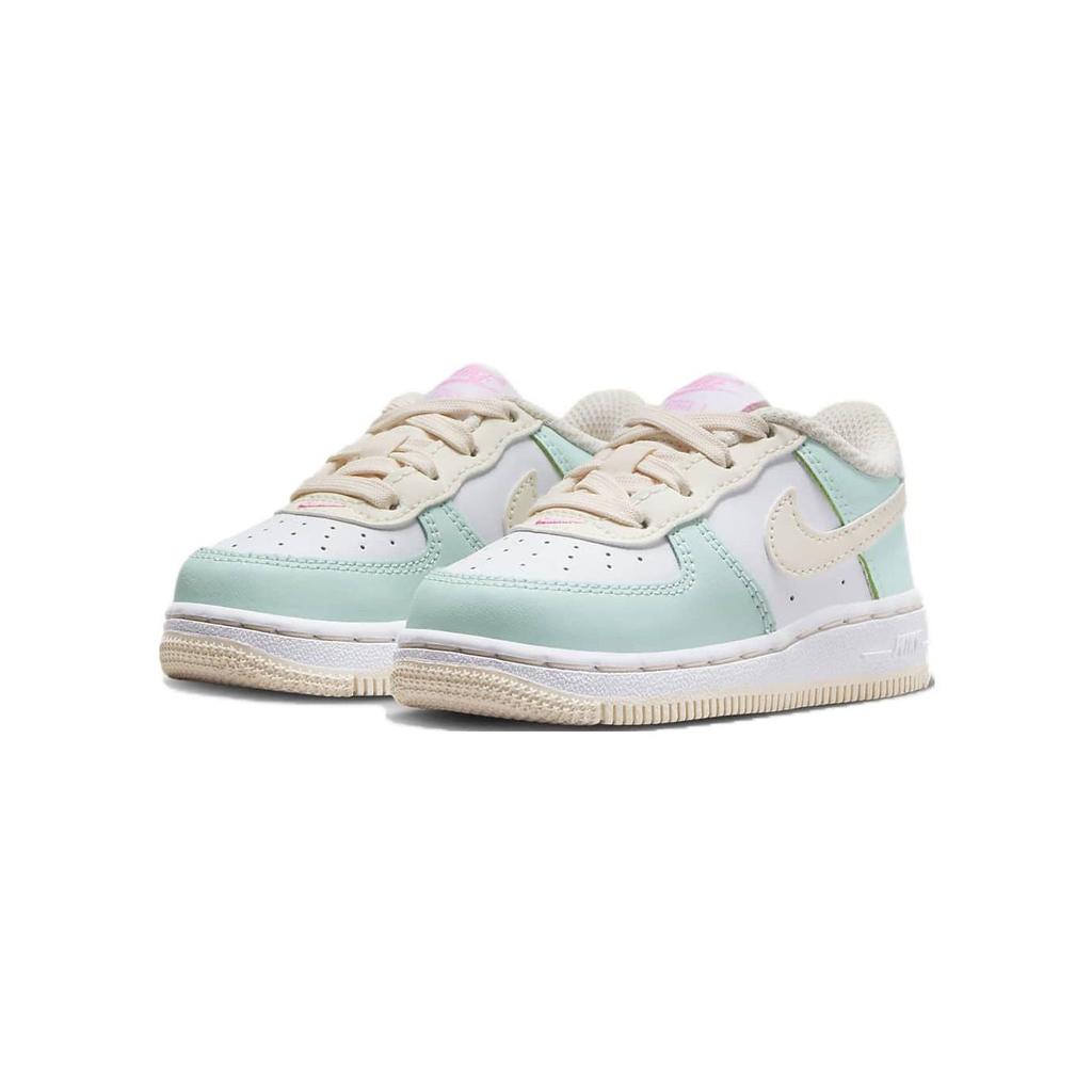 Nike Force 1 TD Emerald Rise Guava Ice Baby Sneakers Green White Pink-Spell FJ3486-300