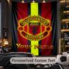 TapestryManchester United Custom Name Text Personalized Wall Hanging Tapestry Home Wall Decor