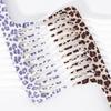 1piece Unique Leopard Print Wide Toothed Comb - Anti-static, Ergonomic Handle for Comfortable grip,Special for Real Hair Wigs
