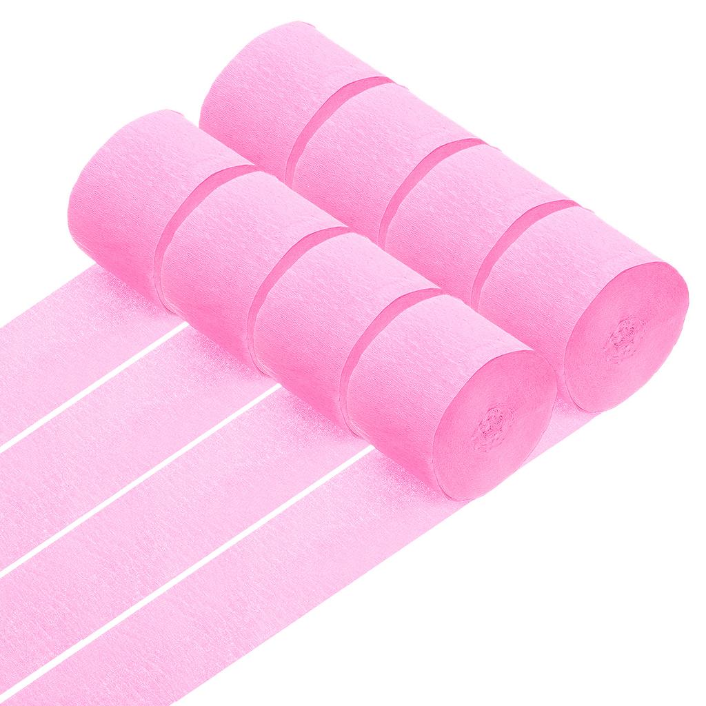 8 Rolls Crepe Paper Streamers 656ft Rainbow Streamers for Party Decorations Wedding Ceremony Birthday Indoor Decorations