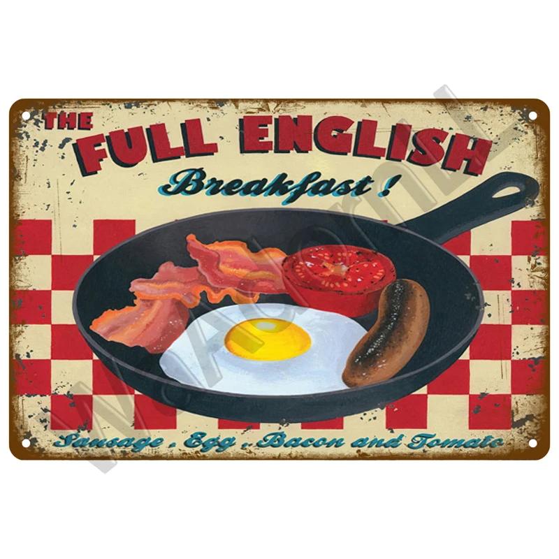 Talíř Nástěnné Umění Pizza Zóna Plaketa Skvělé Jídlo Vintage Kovová Značka Hospoda Bar Domácí Dekorace Nejlepší Domácí Plakát Plechová Značka Dekorace Klub