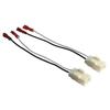 4Pcs Car Speaker Audios Harness Wire Adapter for Chrysler Dodge