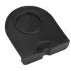 Black Multi Function Thicken Anti Skid Coffee Tamper Holder Silicone Pad Mat(Black)