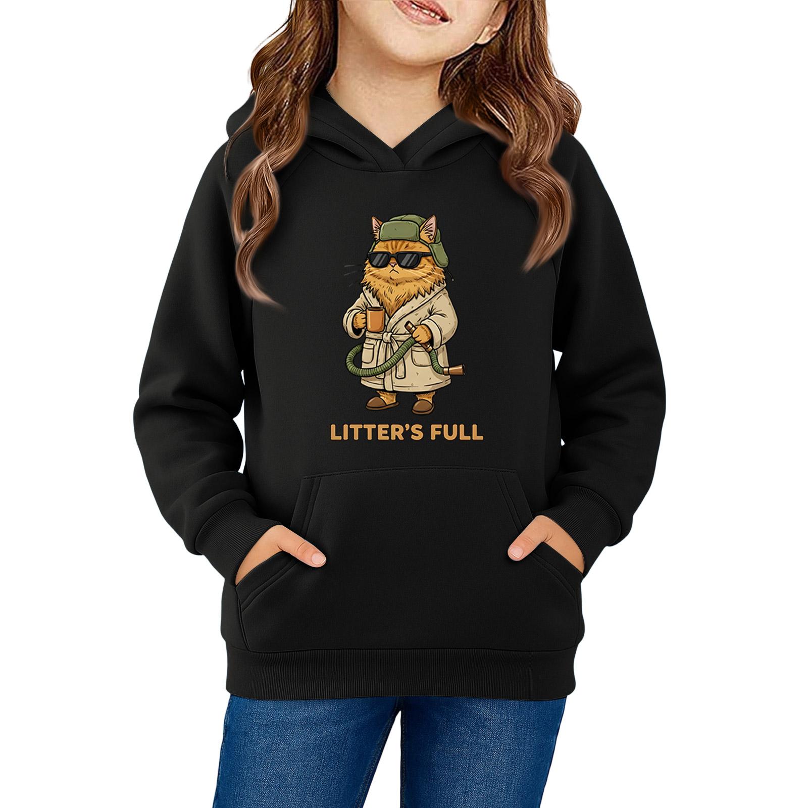 Sweatshirts For Teen Girls Hoodies Long Sleeve Drawstring Pullover Cute Oversized Hoodie 130