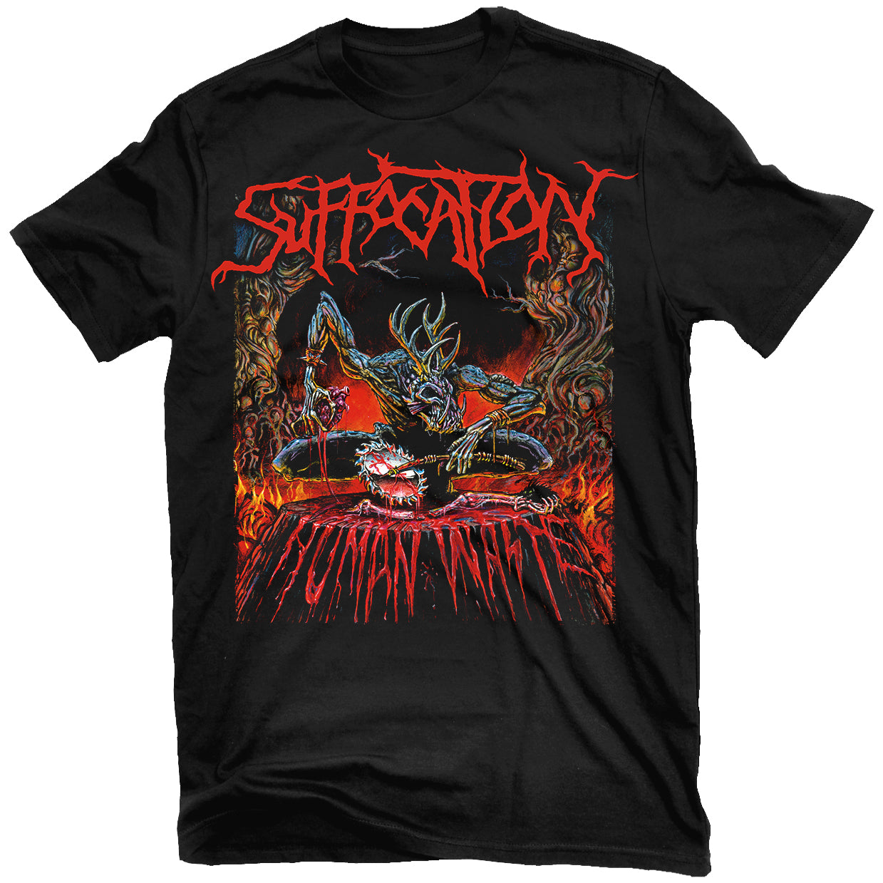 

Despise The Sun Suffocation Rock Band Graphic Tee Cotton Round Neck Casual Unisex Tshirt Summer Top 4XL