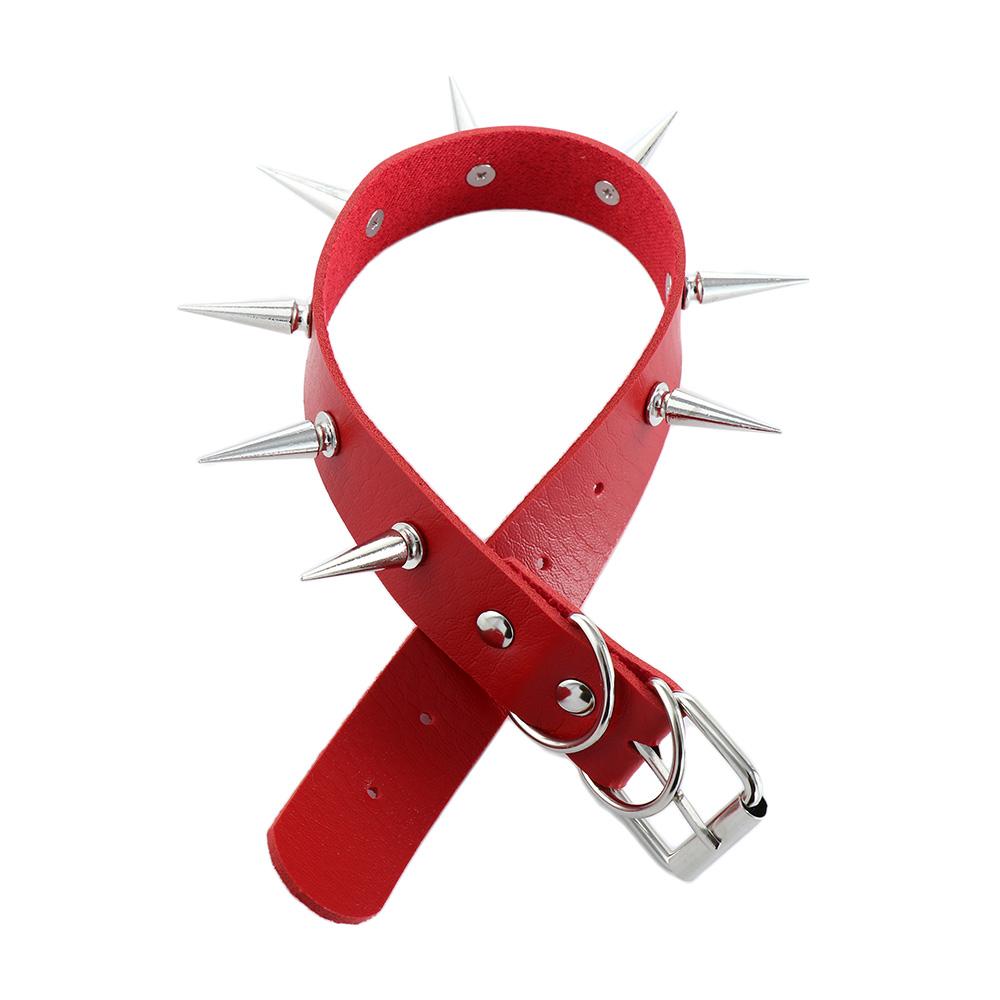 Club Party Gifts Female Women Spikes Neck Collar Women Choker Gothic Rivets Choker Goth Necklace