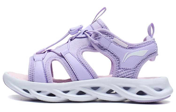 Li Ning YOUNG Children s Sandals Lilac Teenagers YKUT030-4 31