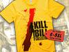 Kill Bill V33 TShirt Vintage Yellow Color Men's TShirt DTG Digital Print SIZES S M L XL 2XL 3XL 4XL 5XL