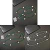 Heart Bead Phone Lanyard Pvc Chain With Crossbody Strap For Men Women