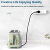 5/0 pairs of traceless snap fasteners unperforated plug hooks firmly fixed on the router fixed wall hooks storage buckles