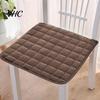 Cuscino per Seduta Tappetino per Sedia Peluche Confortevole Quadrato Antiscivolo Cuscino per Divano per Casa Ufficio Esterni