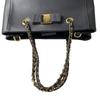 Used Salvatore FerragamoShoulder Bag Gray Leather Women