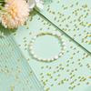 1000Pcs Brass Crimp Beads, Column, Golden, 3x2mm, Hole: 2mm, 1000pcs/set