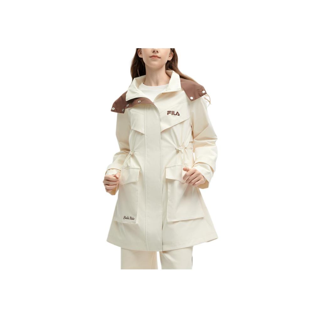 New FILA Jackets Coats Women's Oriental White F11W419701F-WT