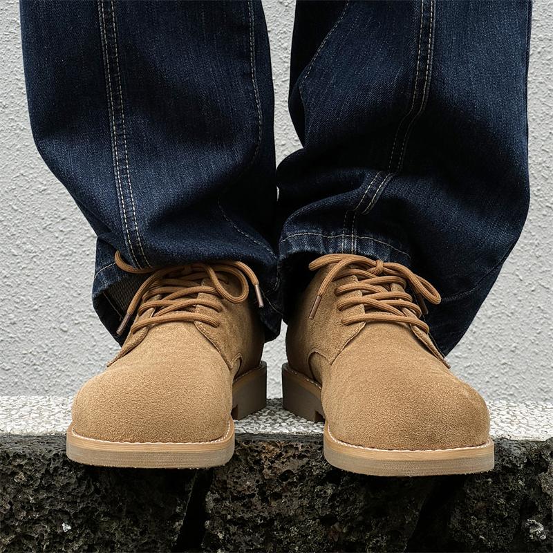 Fashion Derby casual men's shoes Retro fashion design style Leisure Trend Party  outdoor Youth Handsome Quality Daily Shoes 38-46 Hot