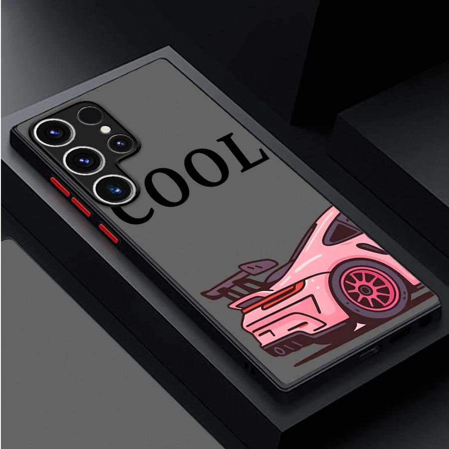 Cool Car Case for Samsung Galaxy S22 S20 FE Note 20 Ultra 10+ S26 S23 FE S24 Plus S21 S25 Ultra Funda Back Phone Cover