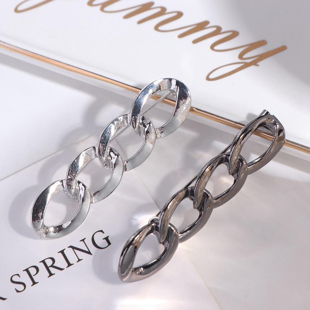 Button Clasps Pants Button Tightener Waist Buckle Twist Chain Brooches Skirts