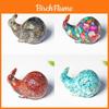 Whale Resin Car Decor With Crystal Waterdrop For Car Interior Gifts