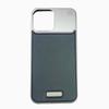 Leather Scent Aluminum Frame Phone Case IPhone 15 Pro Max Borderless Shockproof Cover