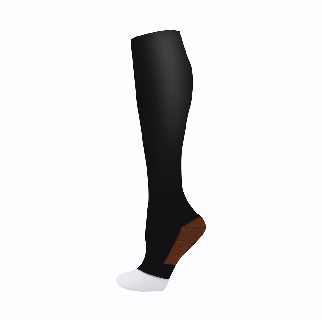 Open-Toe Compression Socks for Outdoor Sports and Running