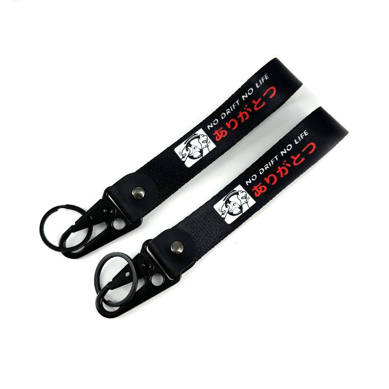 Fasjonabel Ørnehode Nøkkelring med Anime Motorsykkel Nøkkelring Veskeanheng Nøkkelring Lanyard for Bilkultur Digital Dekorasjon