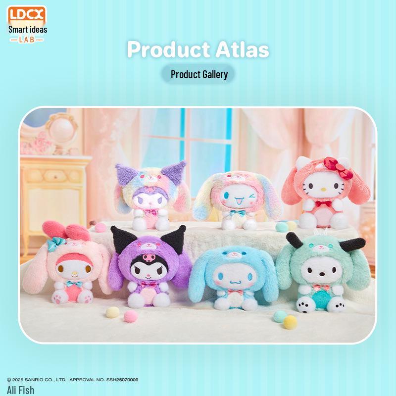 Sanrio Family Kuromi Plush Blind Box Doll Pendant