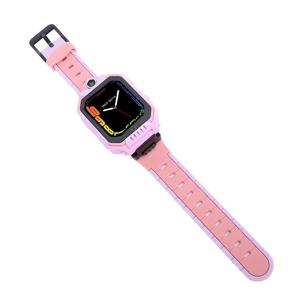 Kids Smartwatch HD Touchscreen Camera Silicone IP68 Waterproof Long Standby Multi Language Digital