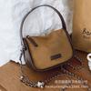 2025 New Niche Fashion Popular Small Bag Women's Fashion Versatile Shoulder Messenger Bag Texture Chain Small Square Bag