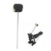 High-quality Bass Drum Pedal Beater Wool Felt Stainless Steel Handle Parts