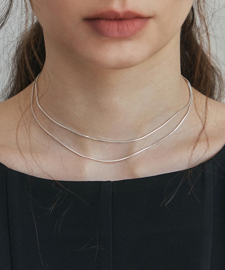 Judy And Paul Double Line Layered Necklace