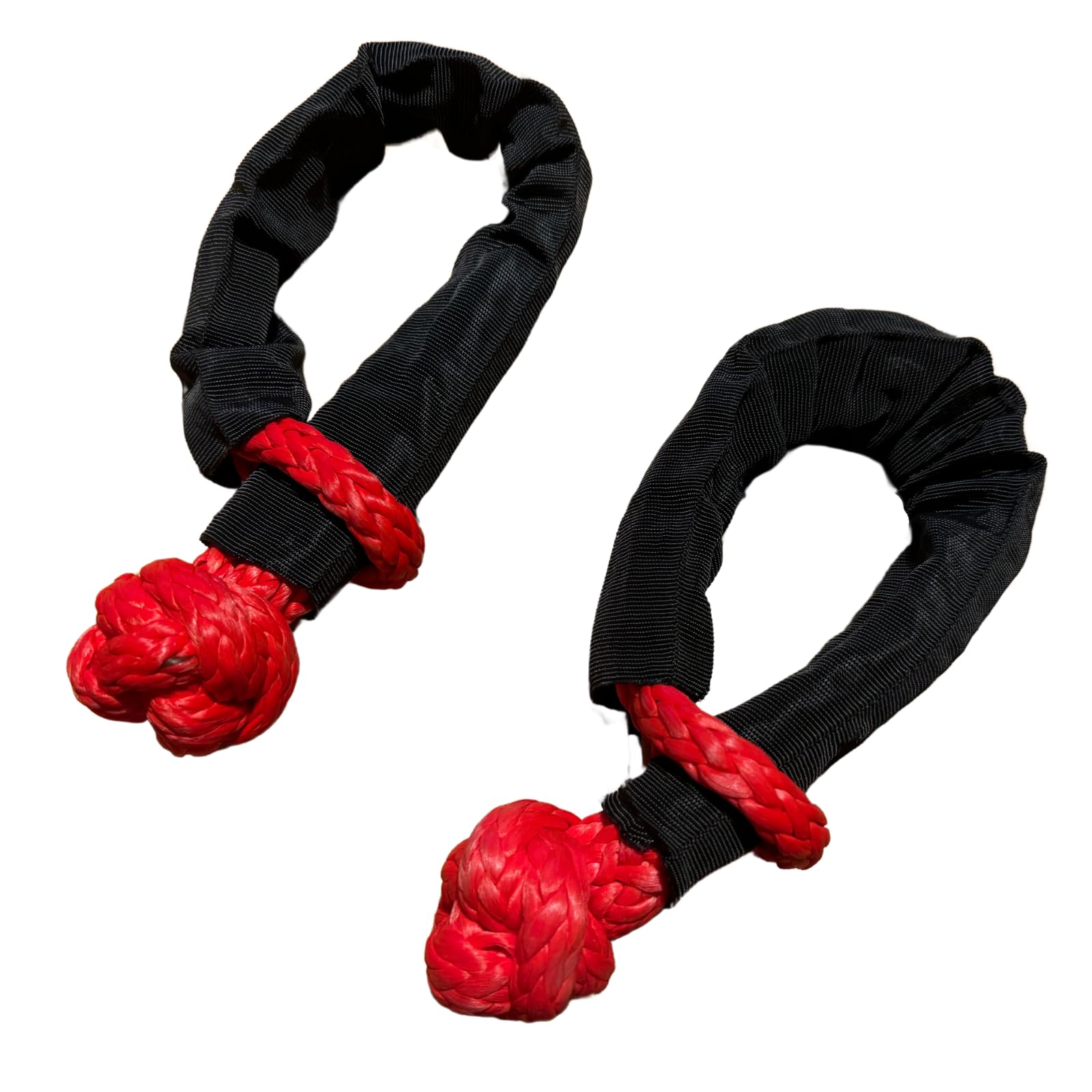 HELIX Soft Shackle Rope Shackle Towing Rope Breaking Load 24t Vehicle Towing Hook Shackle Fiber Winch Use 2-Pack [Parallel Import]