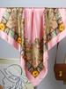 New Silk Shawl Satin Square Scarf For Women Paisley Neckerchief Female New Headband Hair Bands Print Foulard Hijab Wraps Bandana