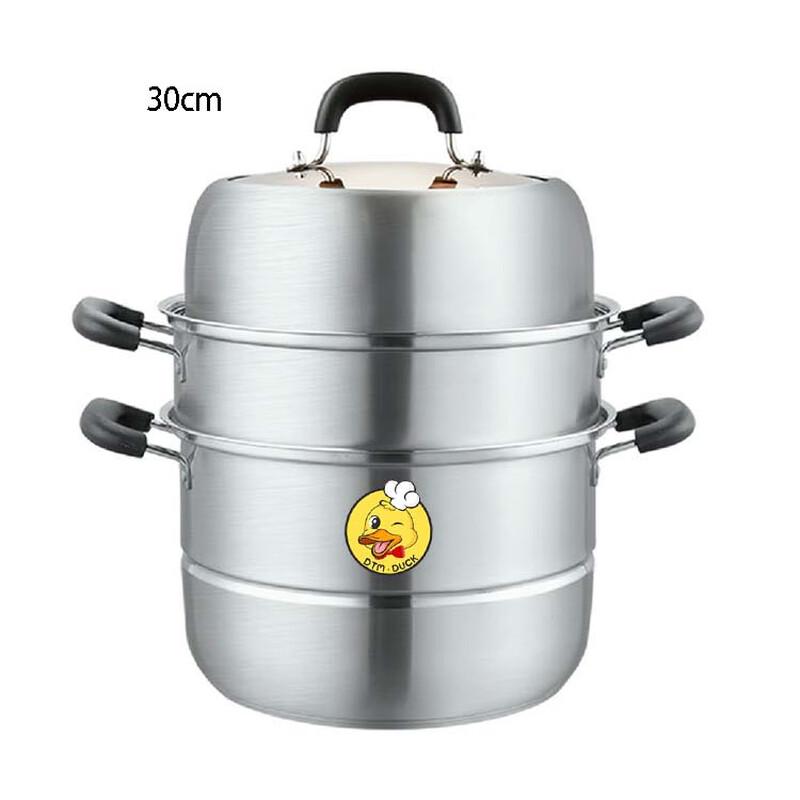 

Stainless Steel Three-Layer Steamer Pot