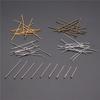 200pcs 18-35mm Flat Head Pins 4 Colors Headpins For Jewelry Making Jewelry Findings & Components