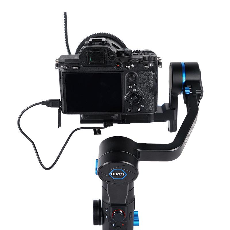 Sirui DSLR Mirrorless Camera 3-Axis Gimbal Stabilizer with Anti-Shake Technology for Video Stability