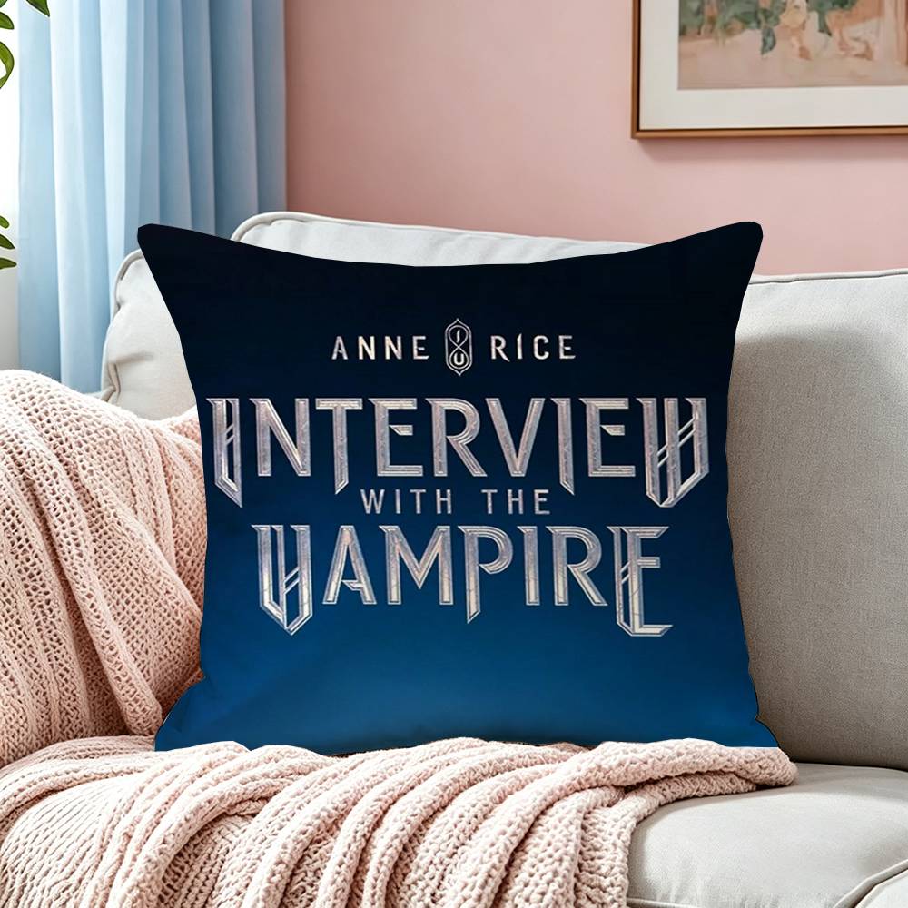 Iwtv Interview With The Vampire Pillow Case Square Doublesided Sofa Cushion Cover Bedroom Bedside Pillow