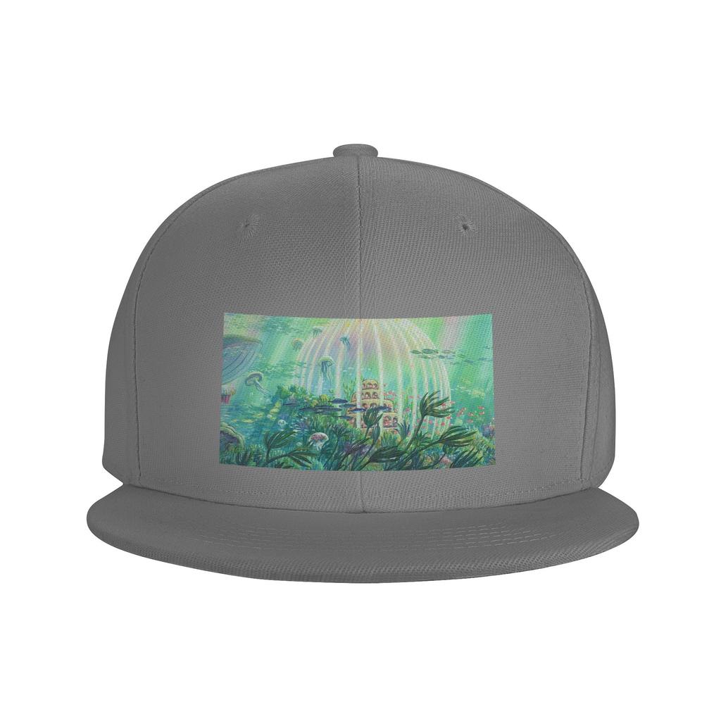 Ponyo Painting Anime Underwater Baseball Caps Snapback Fashion Baseball Hats Breathable Casual Casquette Outdoor for Unisex