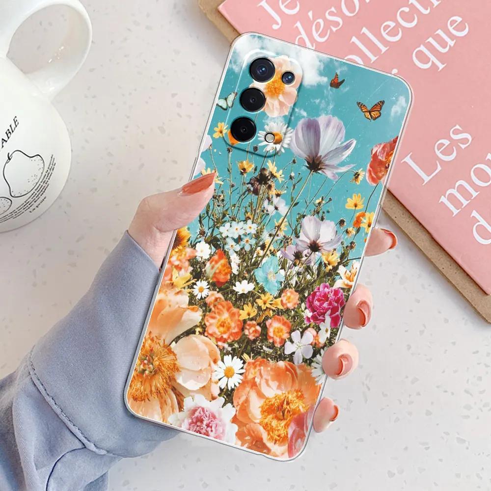 For OPPO A74 5G Case For OPPO A74 Cover Girls Clear Soft Silicone Fundas Phone Cases For OPPOA74 A 74 Case Coque